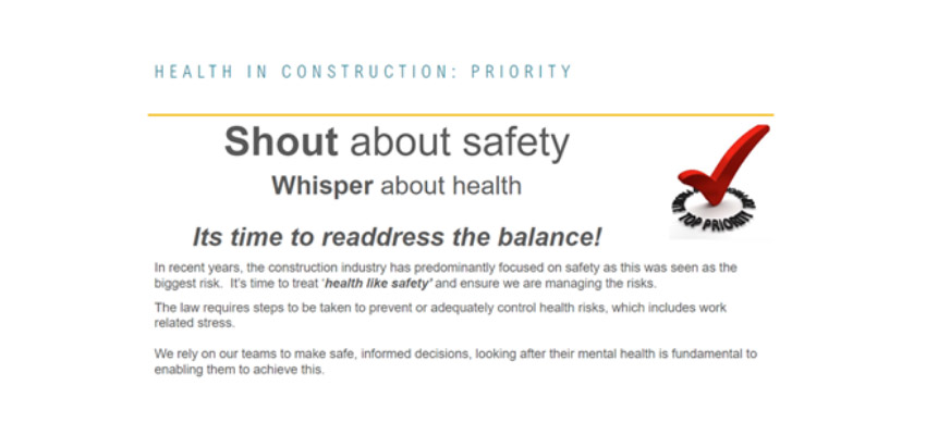 Shout about safety